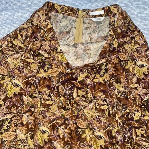 Christopher & Banks Floral Skirt - Picture 3 of 9